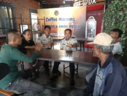 Anang Mewakili Humas Lapas Layani Kunjungan Awak Media