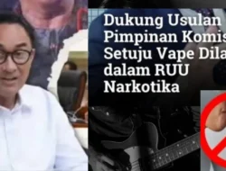 Akhirnya Komisi III DPR Mendukung Usulan Kepala BNN Agar Vape di Larang Dalam Revisi UU Narkotika dan Psikotropika. 