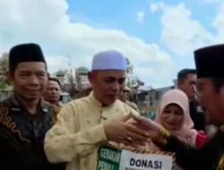 Penyerahan Bantuan dan Tanggapan Kesiapan Menghadapi Bencana Kebakaran. 