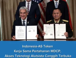 Indonesia-AS Teken Kerja Sama Pertahanan MDCP, Akses Teknologi Alutsista Canggih Terbuka