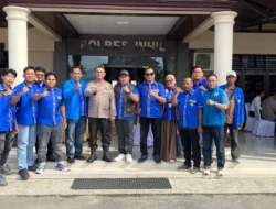 KNPI Inhil Dukung Penuh Langkah Kapolres Inhil Menjaga Keamanan Dan Ketertiban Masyarakat Di Wilayah Inhil Dalam Agenda Sabuk Kamtibmas Polres Inhil.