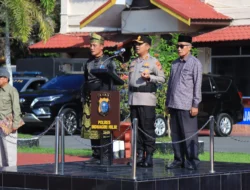 Apel Akbar Sabuk Kamtibmas 2026, Polres Inhil Perkuat Sinergi Jaga Keamanan Daerah