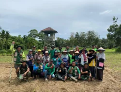 Bentuk Upaya Ketahanan Pangan, Satgas Yonif 643/Wns Tanam Jagung