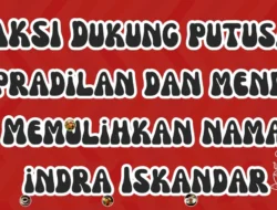 LAKSI Dukung Putusan Praperadilan & Mendesak KPK Memulihkan Nama Baik Indra Iskandar. 