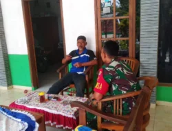Wujudkan Wilayah Aman dan Harmoni Ini Yang Dilakukan Babinsa Koramil Jatisrono