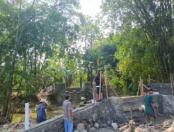 Progres Pesat! Jembatan Beton Garuda di Sambeng Kian Kokoh dan Mendekati Rampung