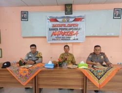 Polres Inhil Gelar Sosialisasi Bahaya Narkoba di Tembilahan Hulu