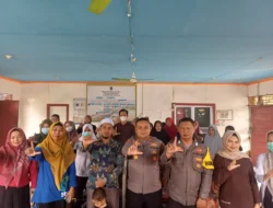 Polres Inhil Gelar Sosialisasi Bahaya Penyalahgunaan Narkoba di Desa Sungai Luar