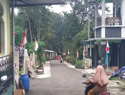 Merah Putih Berkibar di Sepanjang Jalan Urut Sewu, Kobarkan Api Cinta Tanah Air Warga