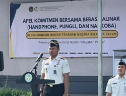 Satu Tekad, Satu Suara: Rutan Batam Gaungkan Komitmen Bebas Halinar