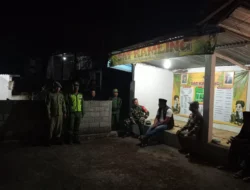 Patroli Malam Babinsa dan Trantib, Wujud Nyata Jaga Keamanan Wilayah Tamansari