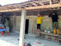 Bapak Diro Ketiban Berkah di TMMD
