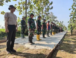 Lega, Doa Pak Triyanto dijawab oleh Satgas TMMD. 