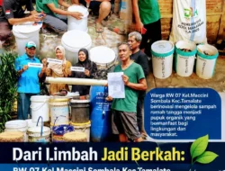 Tak Lagi Dibuang! Sampah Rumah Tangga di RW 07 Maccini Sombala Disulap Jadi Pupuk Kompos
