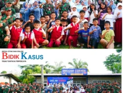 Danpuslatpur Resmikan Grand Opening English Corner di Puslatpur