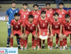 Timnas Indonesia U-17 Hajar Timor Leste 4-0, Garuda Muda Tampil Superior di Laga Pembuka.