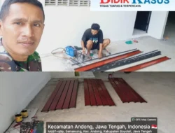 Babinsa Kawal Pembangunan KDKMP Semawung, Pastikan Tepat Mutu dan Tepat Waktu