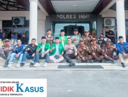 Gp Ansor Dan Banser Inhil Siap Bersinergi Jaga Persatuan dan Kondusifitas Daerah. 