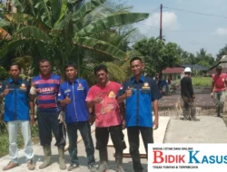 Program Pemanfaatan FABA ( Fly Ash Bottom Ash) Semenisasi Jalan Lingkungan PT.PLN Nusantara Power Up Tenayan Bersama Karang Taruna Tenayan Raya dan Masyarakat Kelurahan Bencah Lesung.
