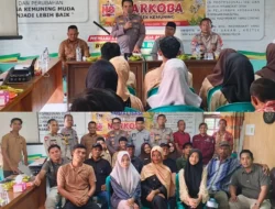 Polsek Kemuning Gelar Sosialisasi Pencegahan Penyalahgunaan Narkoba di Desa Kemuning Muda