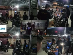 Tingkatkan Keamanan Wilayah, TIM RAGA Polres Siak Gelar Patroli Skala Besar