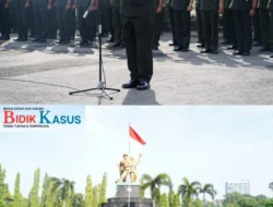 Ziarah Rombongan HUT Ke – 60 Korem 074/Warastratama, Di Pusatkan Di Taman Makam Pahlawan (TMP) Kusuma Bhakti Surakarta