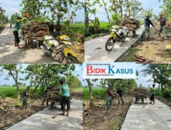 Ketulusan Anggota Satgas TMMD Membantu Warga Dengan Tulus Ikhlas. 