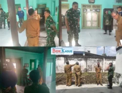 Danramil 03 Serengan Dampingi Sekda Kota Surakarta Cek Rumah Pahlawan Brigjen Slamet Riyadi Yang Mau Di Rehab. 