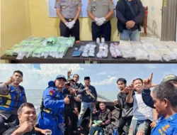 Polres Kepulauan Meranti Gagalkan Peredaran 27 Kg Sabu Jaringan Internasional, Dua Kurir Ditangkap di Perairan Selat Akar