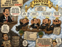 Fenomena janji pembentukan  panetia khusus (pansus) oleh DPRD untuk menyelidiki dugaan kasus korupsi sering kali berujung menjadi pemanis retorika atau “surga telinga” tanpa hasil kongkrit.