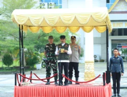 Pemkab Inhil Gelar Apel Siaga Karhutla 2026, Kapolres Inhil Sosialisasikan Green Policing dan Sebar Maklumat Larangan Membakar Lahan