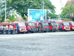 Dandim 0314/Inhil Hadiri Apel Siaga Darurat Penanggulangan Karhutla Kabupaten Inhil Tahun 2026