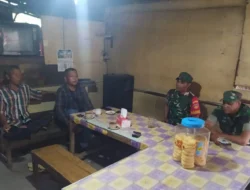Babinsa Koramil 06 Batuwarno Aktif Jalin Komunkasi Sosial Dengan Warga