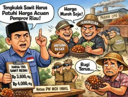 PW-MOI Inhil Minta Tengkulak Sawit Patuhi Harga Acuan Pemprov Riau, Fitra: Jangan Sesukanya Menentukan Harga ke Petani ‎