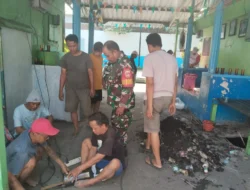 Dekat Tanpa Jarak, Cara Babinsa Jaga Kebersihan Lingkungan Lewat Kerja Bakti Bersama Warga