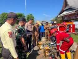 Apel Siaga Karhutla di Kateman, TNI-Polri dan Stakeholder Perkuat Kesiapsiagaan Hadapi Ancaman El Nino