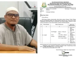 Warga HSS Laporkan Dugaan Manipulasi Laporan ke Kejari, Sebut Nama A. Yusuf alias Usuf Habib