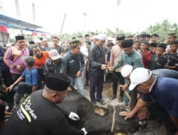 Gema Takbir Menggema di Keritang, Bupati Herman Ajak Masyarakat Perkuat Kebersamaan dan Syiar Islam
