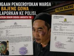 Korban mengalami luka lebam di bagian wajah dan telah melaporkan insiden tersebut ke Polsek Bajeng serta Unit Pelayanan Pengaduan Polisi Militer. Keluarga berharap proses penanganan dilakukan secara profesional dan transparan.