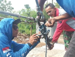 TNI dan Warga Bersatu Bangun Jembatan Perintis Garuda, Harapan Baru Penghubung Desa Nglembu