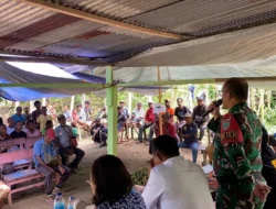 Peduli Masyarakat Perbatasan Papua, Satgas Swasembada Yonif 643/Wns Koops TNI Habema Gelar Penyuluhan Kesehatan
