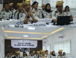 Menuju WBBM, Lapas Batam Terima Evaluasi Inspektorat Kemenimipas