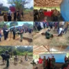 Hangatnya Kebersamaan di Perbatasan dalam Peletakan Batu Pertama Perayaan Kenaikan Isa Almasih