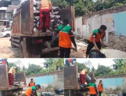 Sudin LH Jakarta Barat Gercep Tangani Sampah Yang Menumpuk di Taman Palem Lestari