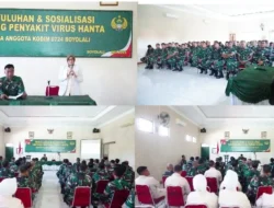 Waspada Hanta Virus, Kodim 0724/Boyolali Bekali Prajurit Pengetahuan Pencegahan Penyakit Menular