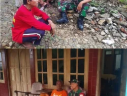 Wujudkan Wilayah Aman dan Kondusif, Babinsa Aktif Sambangi Tokoh Masyarakat