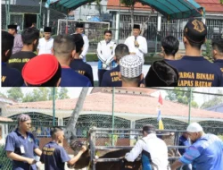 Semangat Idul Adha 1447 H, Lapas Batam Sembelih 8 Hewan Qurban