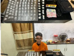 Satresnarkoba Polres Inhil Ungkap Peredaran Sabu 220,51 Gram di Mandah, Seorang Pria Diamankan