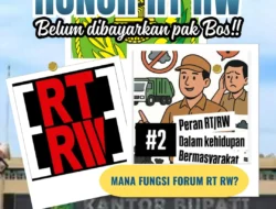 Pemkab Inhil Tega! Honor RT/RW 2025-2026 Mandek, Pelayanan Warga Taruhannya.