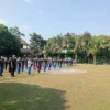Tanamkan Jiwa Nasionalisme Sejak Dini, Koramil Teras Gembleng Pelajar SMAN 1 Teras dengan Wawasan Kebangsaan
